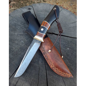 ОКО ДРАКОНА II ніж ручної роботи майстра студії Павла Гончаренка, замовити купити в Україні (Сталь к110 Bohler). Photo 3